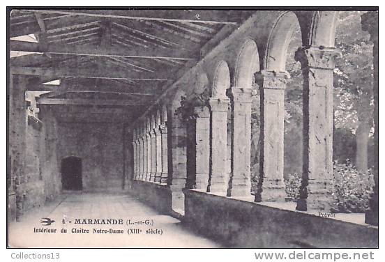 LOT ET GARONNE - Marmande - Intérieur Du Cloître Notre Dame - Marmande