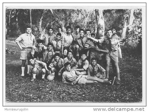 SCOUTISME )FL) GROUPE DE GARCONS EN 1963, PHOTOGRAPHIE 9 X 13 - Scoutisme