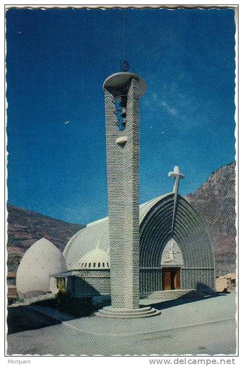 Postal PONT De SUERT (Lerida) Iglesia - Lérida