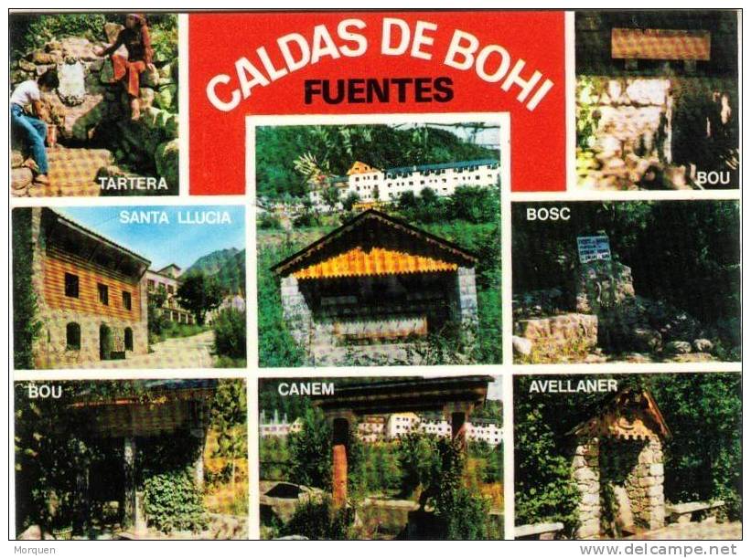 Postal Fuentes De CALDAS De BOHI  (Lerida) - Lérida
