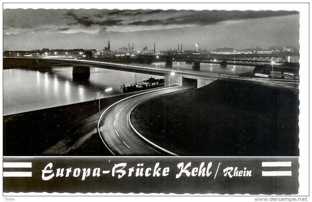 Europa-Brücke KEHL / Rhein - Pont - Kehl