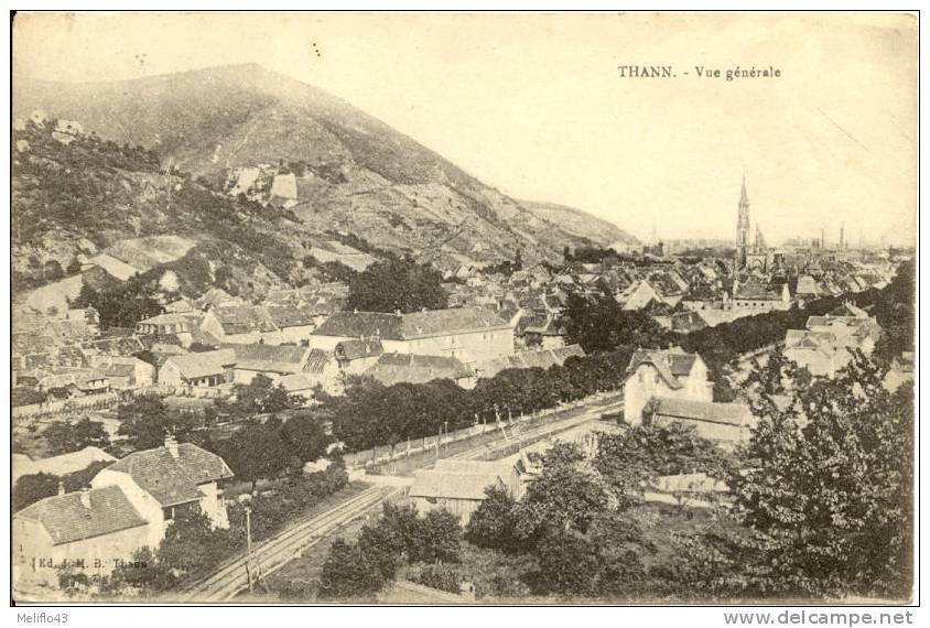 68 / CPA - Thann - Vue Générale - Thann