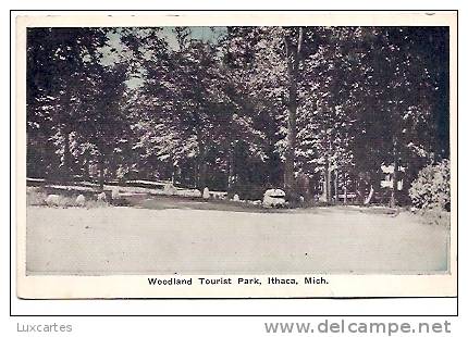 WOODLAND . TOURIST PARK . ITHACA . MICH. - Other & Unclassified