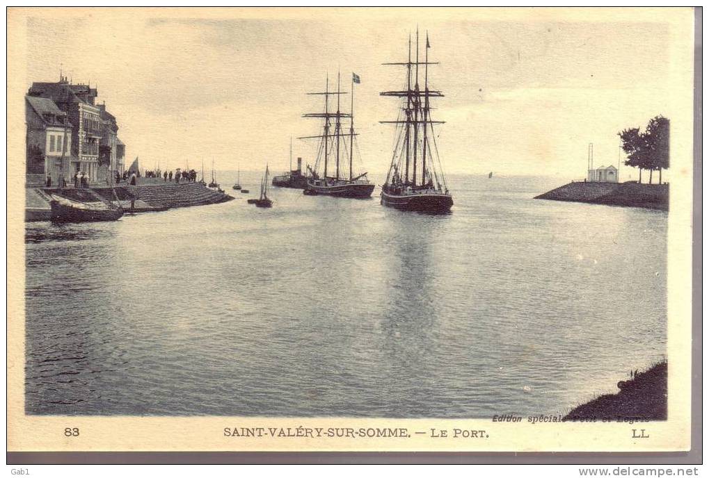 80 --- Saint - Valery - Sur - Somme --- Le Port - Saint Valery Sur Somme