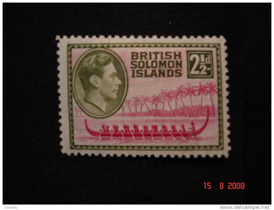 British Solomon Is.  1939  K. George VI    4 Values  MNH - Isole Salomone (...-1978)