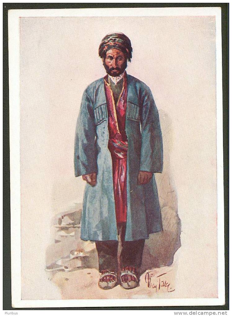 RUSSIA CAUCASIA KURD KURDISH  MAN, EZID, VINTAGE POSTCARD - Ohne Zuordnung