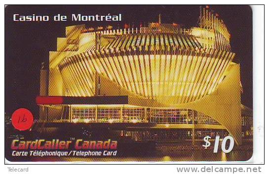 Telecarte  (16) CASINO DE MONTREAL * CANADA RELATED KANADA *  JEUX * GAMES * SPIELBANK *  ROULETTE Phonecard * - Spiele