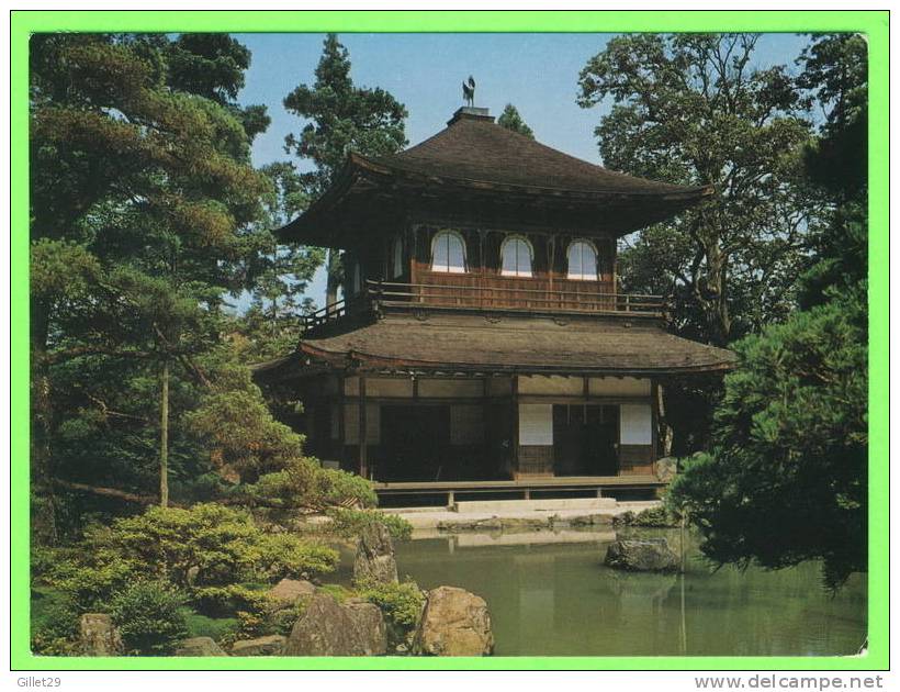 KYOTO, JAPON - GINKAKU TEMPLE - SILVER PAVILION - CARD TRAVEL - - Kyoto