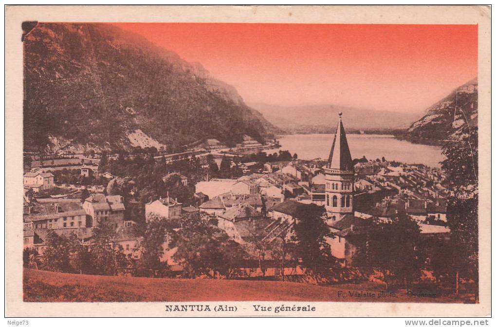 Cpa Du 01. NANTUA - Vue Générale - Nantua