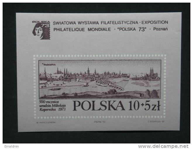 Polska 73 MNH - Blocks & Kleinbögen