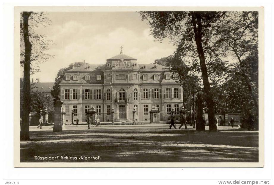 OLD FOREIGN 0319 - GERMANY - Deutschland - Dusseldorf - Schloss Jägerhof - Duesseldorf