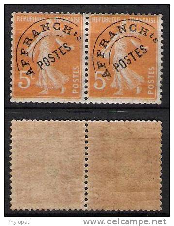 FRANCE 1922 N°50 Préoblitéré **  Affaire 25% Cote - 1893-1947