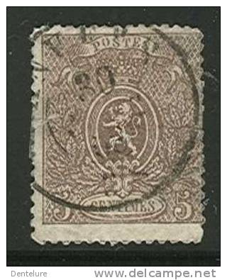 BELGIQUE 25 OBL à 15% - 1866-1867 Blasón