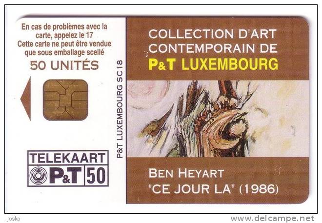 Collection D`art  BEN HEYART ( Luxembourg ) * Painting - Peinture - Tableau - Paintings - Pintura - Malerei - Pittura * - Luxemburg