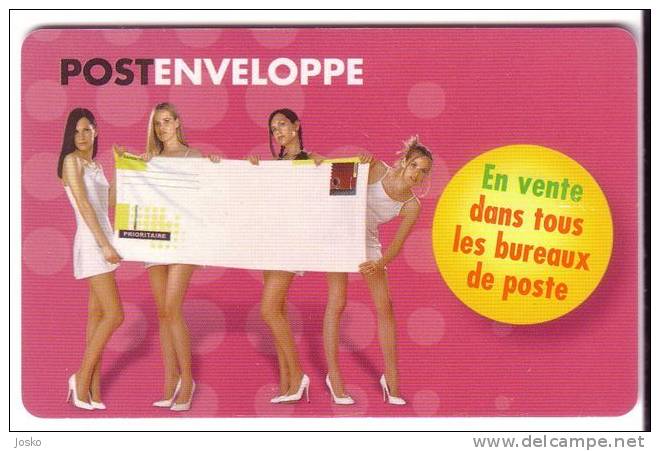 POST ENVELOPE  ( Luxembourg ) Nice Girls Hot Girl Sexy Models Erotic Model Erotique Erotiques Arotik Erotica - Lussemburgo