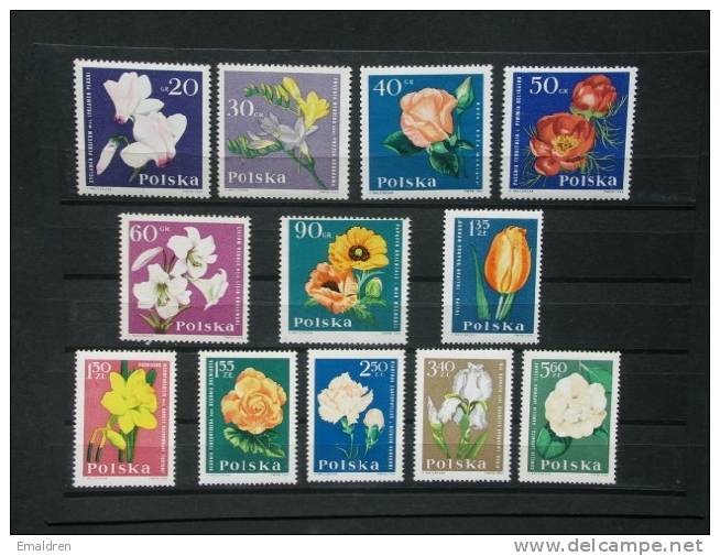 1394/1405**. Bloemen-Fleurs-Flowers MNH - Neufs