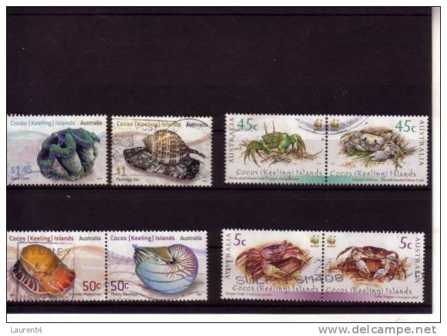 2 Set Of Stamps From Australia - Cocos Islands  - 2 Serie De Timbre Australie - Cocos Island - Cocos (Keeling) Islands