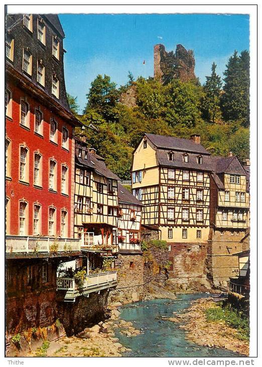 MONSCHAU Rurpartie Mit Haller - Ruine - Monschau