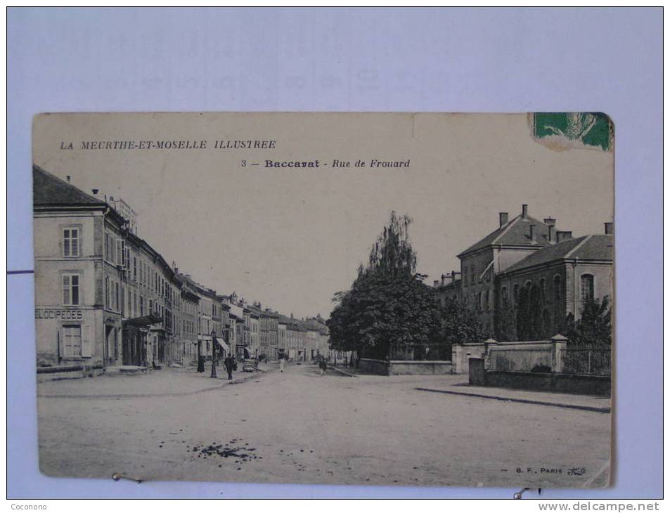 Baccarat - Rue De Frouard - Baccarat
