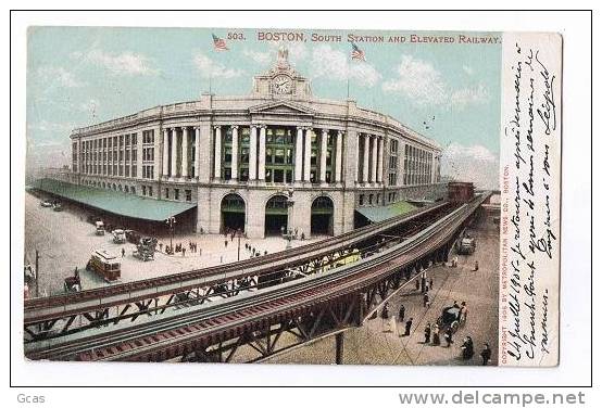 South Station Elevated Railway, Boston - Boston
