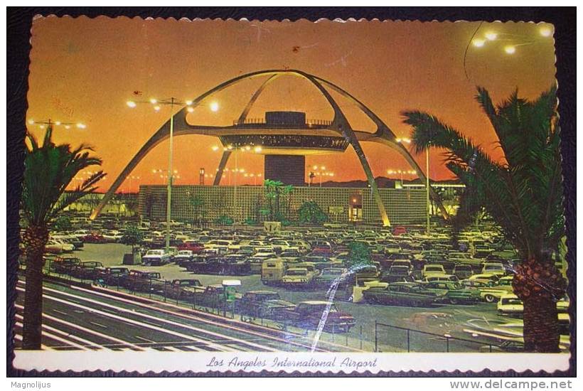 United States,Los Angeles,International Airport,postcard - Los Angeles