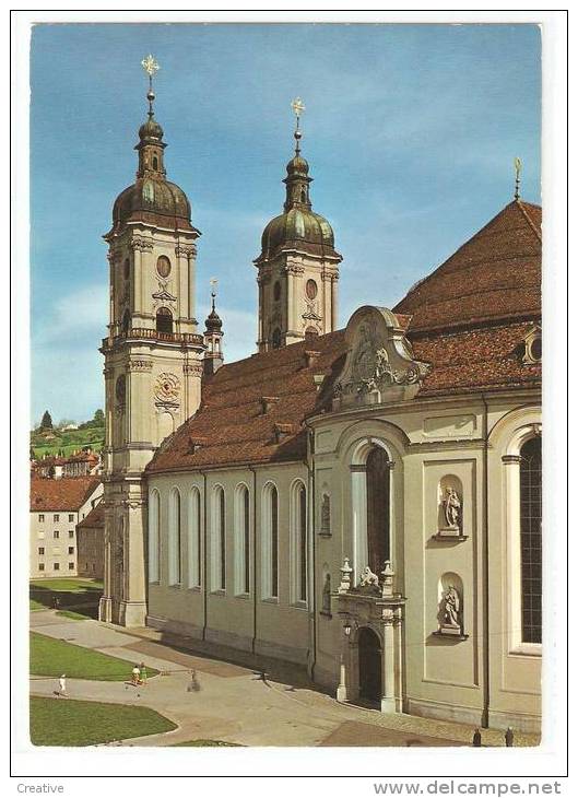 ST.GALLEN.Barock-Kathedrale,Bauzeit 1755 -1767.SUISSE-SCHWEIZ-SWITZERLAND. - Saint-Gall