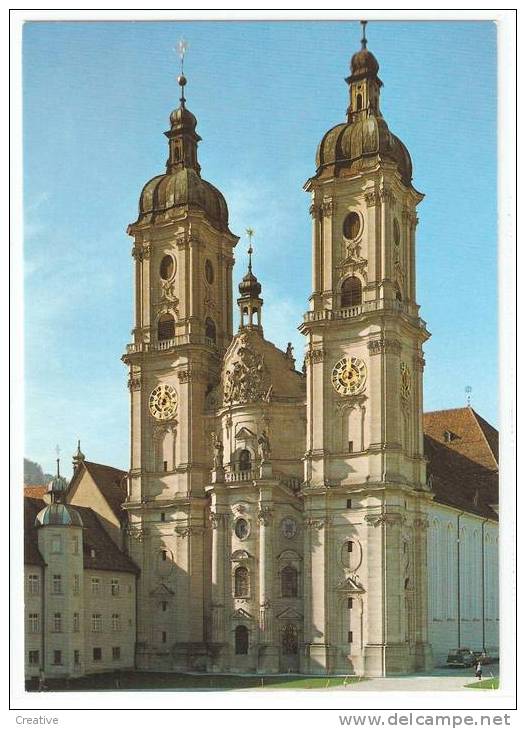 ST.GALLEN.Barock-Kathedrale,Bauzeit 1755 -1767.SUISSE-SCHWEIZ-SWITZERLAND. - Saint-Gall