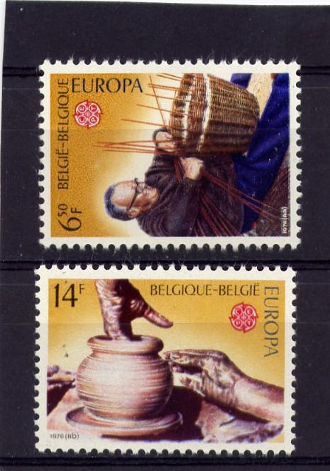 CEPT 1976 Belgie Belgique 1800-01 *** MNH Cote 2.00 Euro - 1976