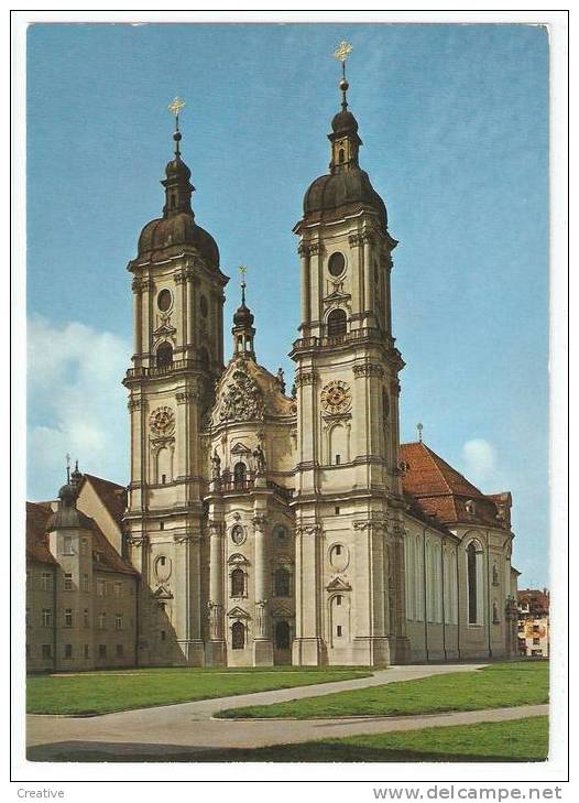 ST.GALLEN.Barock-Kathedrale,Bauzeit 1755 -1767.SUISSE-SCHWEIZ-SWITZERLAND. - Saint-Gall