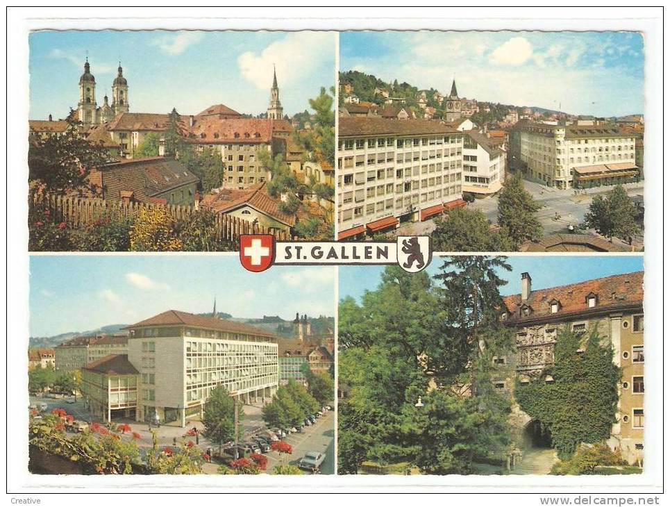 ST.GALLEN.SUISSE-SCHWEIZ-SWITZERLAND. - Saint-Gall