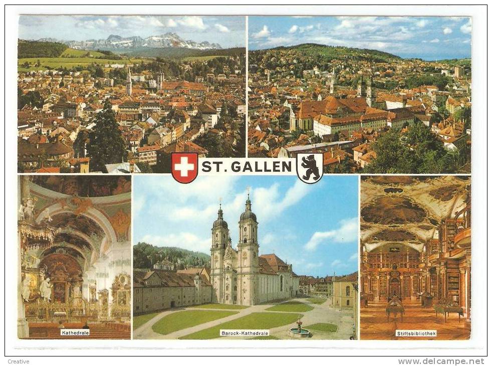 ST.GALLEN.SUISSE-SCHWEIZ-SWITZERLAND. - Saint-Gall