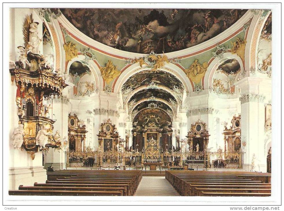 ST.GALLEN.Barock-Kathedrale,Bauzeit 1755 -1767.SUISSE-SCHWEIZ-SWITZERLAND. - St. Gallen