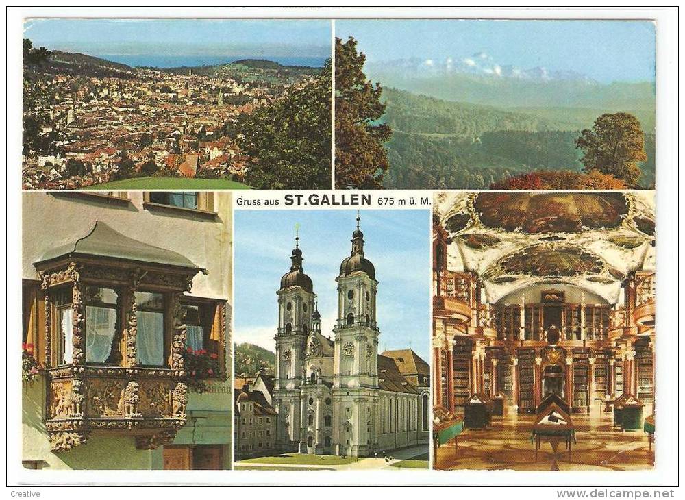 ST.GALLEN.SUISSE-SCHWEIZ-SWITZERLAND. - St. Gallen