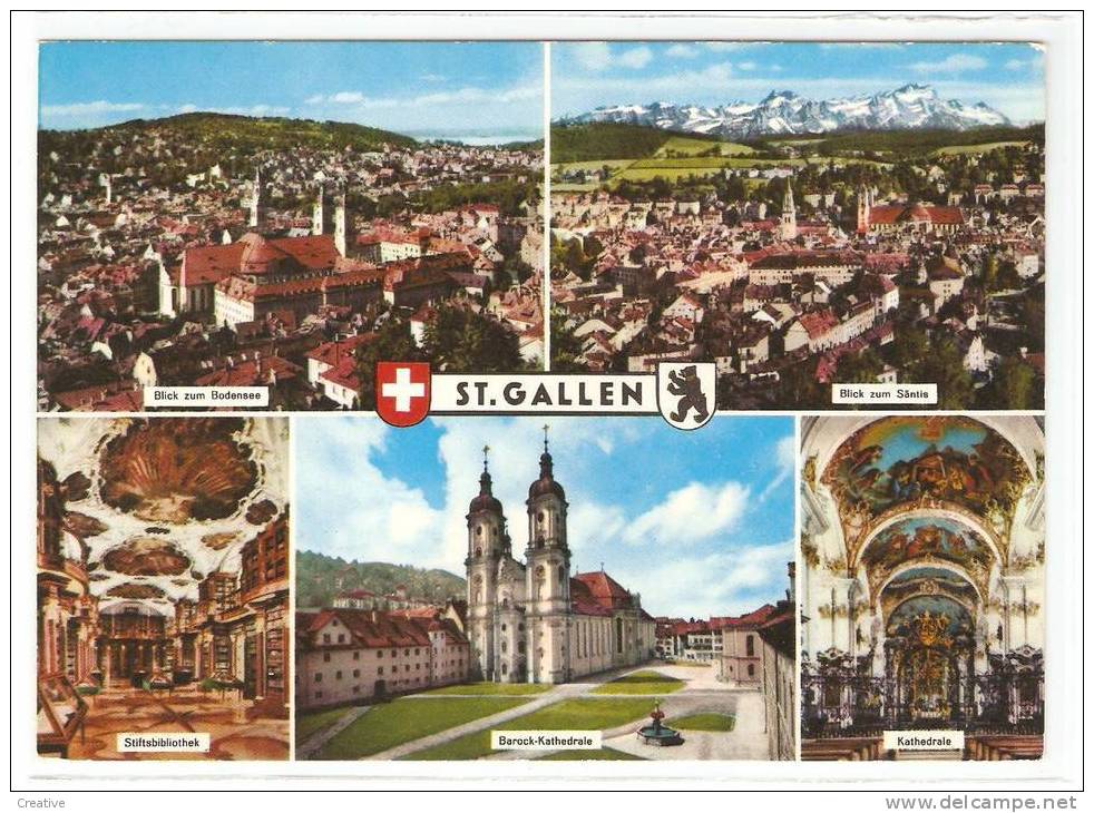 ST.GALLEN.SUISSE-SCHWEIZ-SWITZERLAND. - St. Gallen