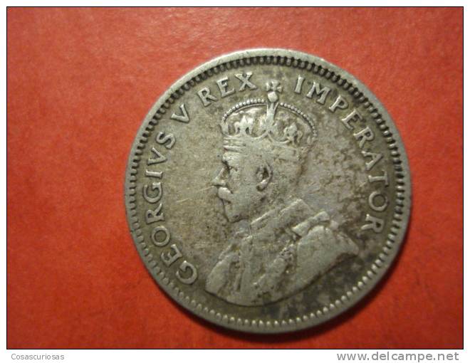 9064   SUID AFRICA SUD AFRICA   6 D. 6 PENIQUES SILVER COIN  PLATA      AÑO / YEAR  1932   MBC / VF- - Sudáfrica