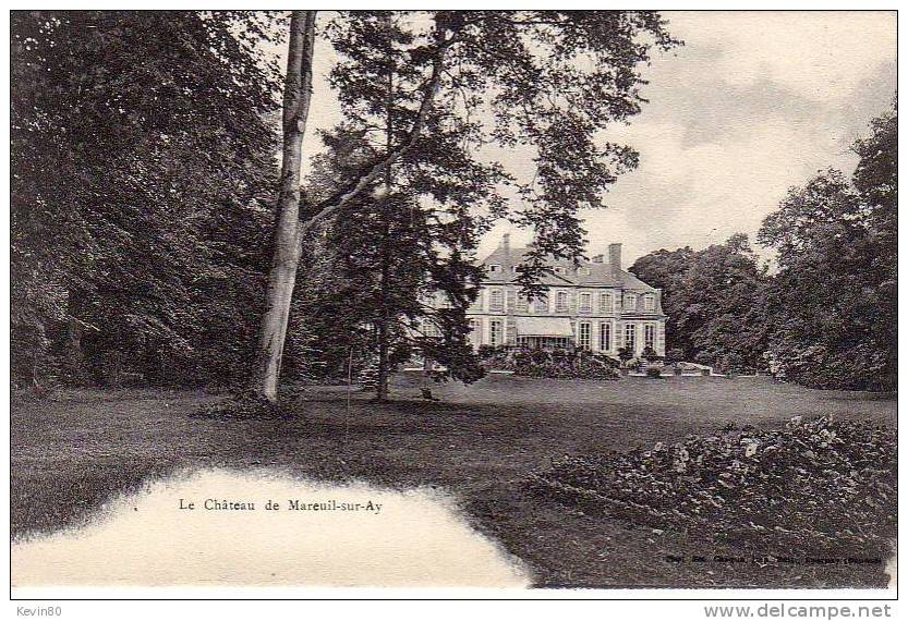 51 Le Château De MAREUIL SUR AY - Mareuil-sur-Ay