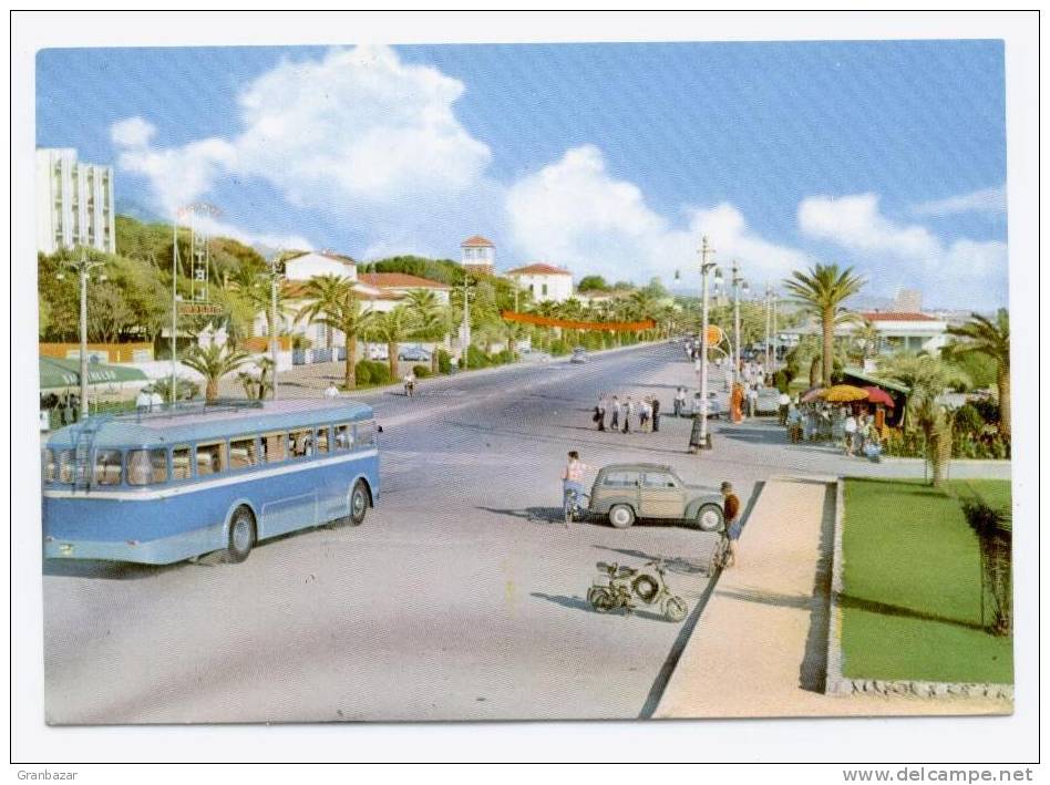 MARINA DI MASSA,  LUNGOMARE, VG 1962, AUTO D´ EPOCA, VIEILLE VOITURE - Massa