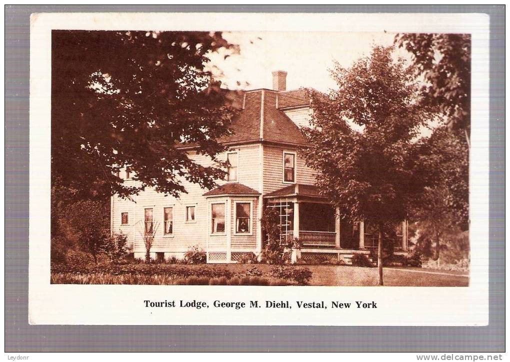 Tourist Lodge, George M. Diehl, Vestal, New York - Other & Unclassified