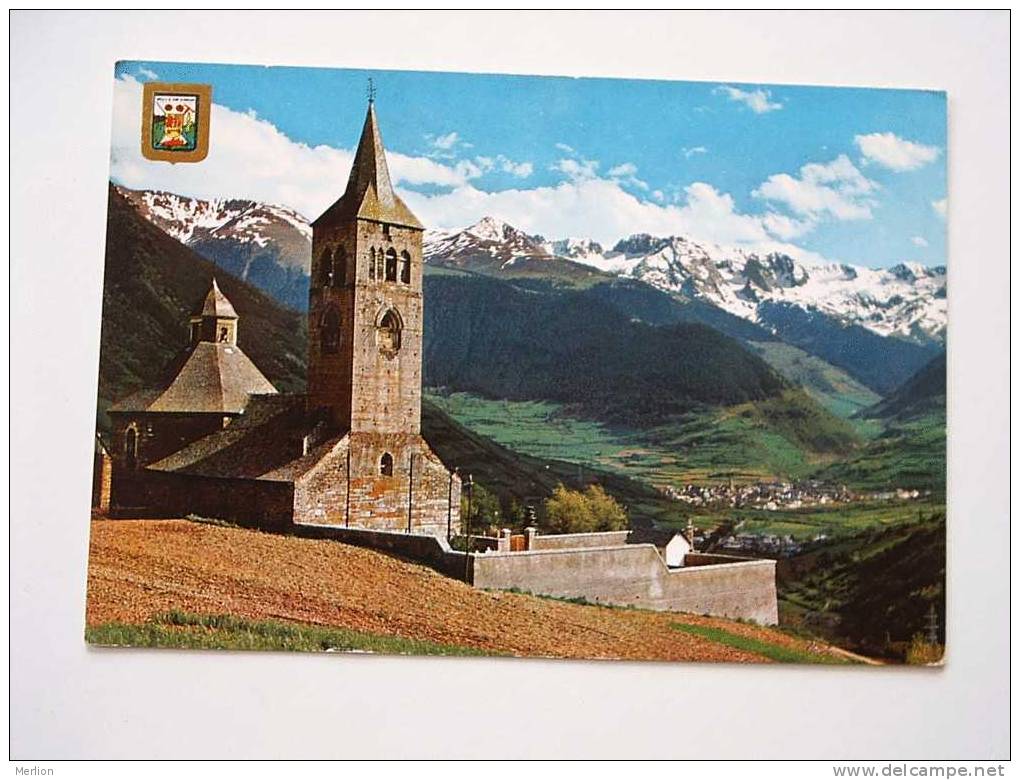 Pirineu Catala - LLEIDA Vall D'Aran - Esglesia De Vilac I Al Fons Viella  - Espana Cca  1970´s    VF  D29572 - Lérida