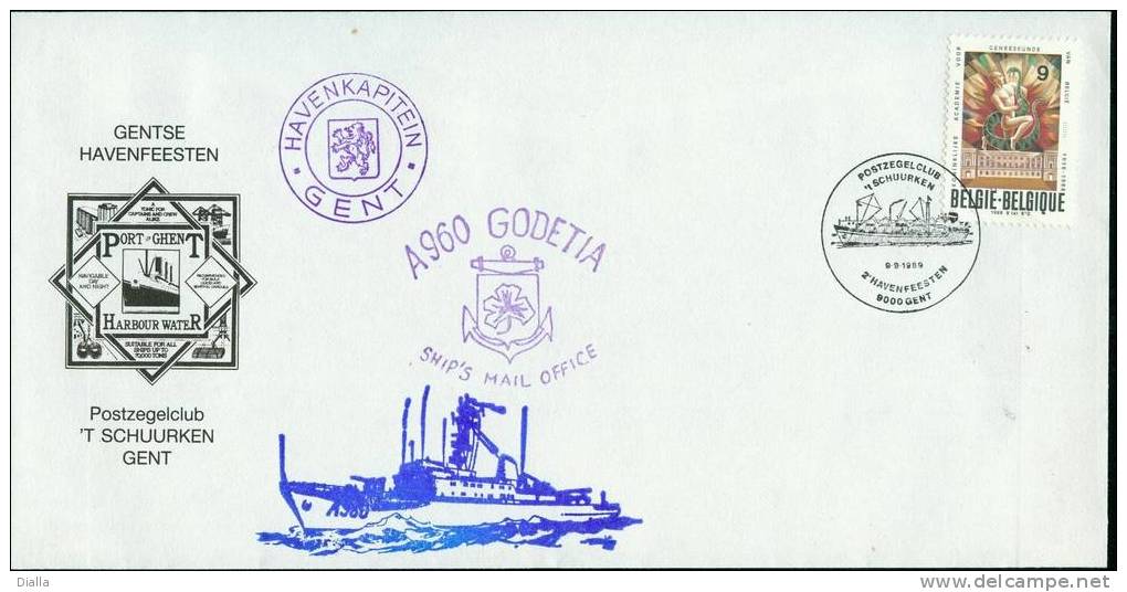 Corvette A960 GODETIA, Ship's Mail Office - Autres (Mer)