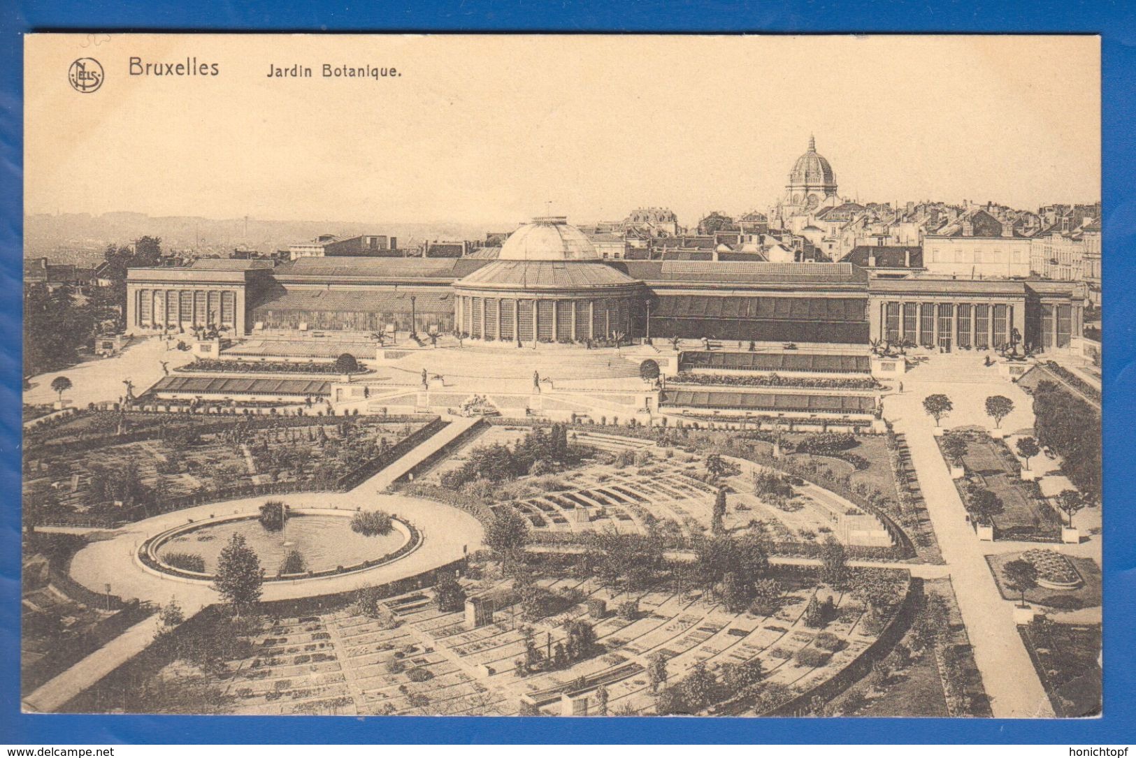 Belgien; Bruxelles; Brussel; Jardin Botanique; Feldpost 1917 - Parks, Gärten