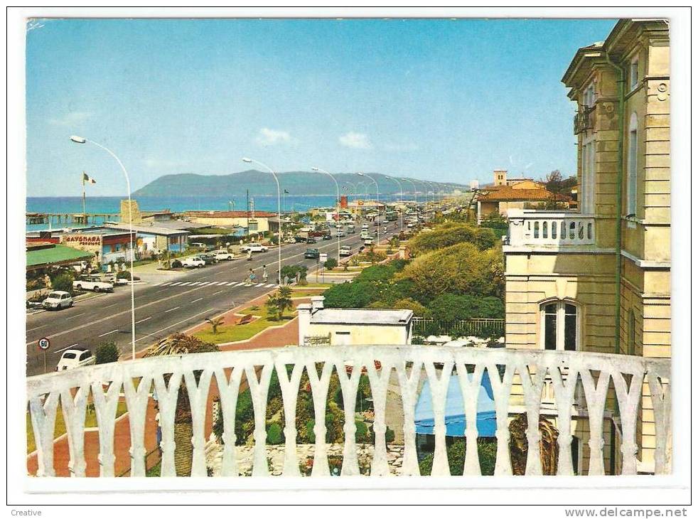 MARINA DI MASSA .Lungomare E Spiaggia1967 - Massa