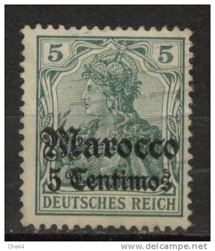 Timbre D'Allemagne De 1905.  N°34 Chez YT. (Voir Commentaires) - Morocco (offices)