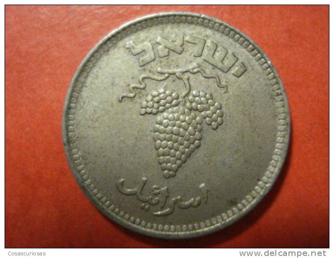 9116 ISRAEL  25 PROUTS    AÑO / YEAR  1949 NOT PEARL  EBC / XF - Israel