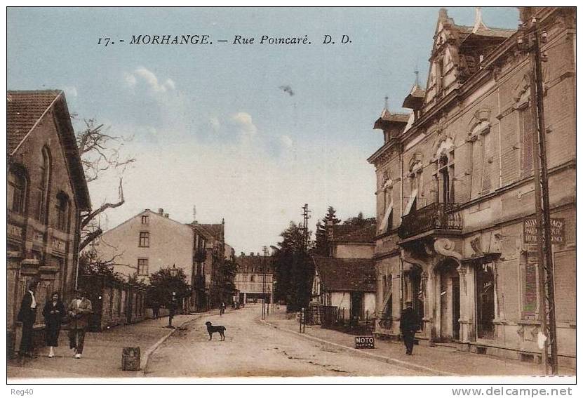 D57 - MORHANGE  -  Rue Poincaré - Morhange