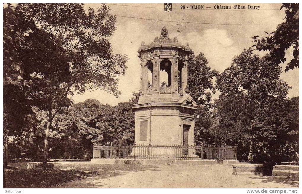 DIJON 1927 (chateau D'eau DARCY) - Invasi D'acqua & Impianti Eolici