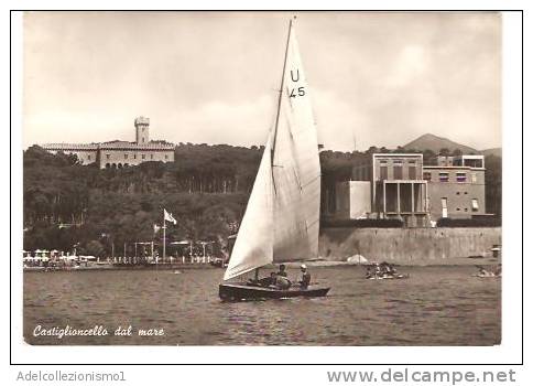 9210)cartolina Illustratoria  Castiglioncello Dal Mare - Storia Postale
