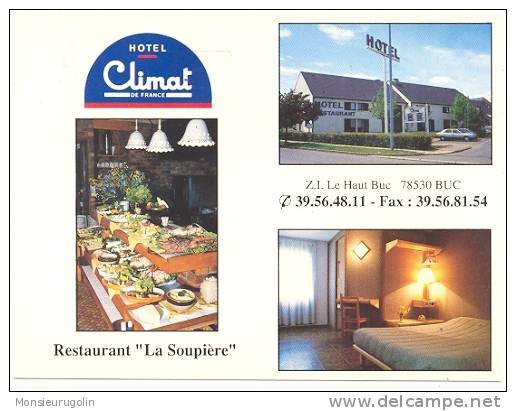 78  ) FL ) BUC, HOTEL CLIMAT, Restaurant LA SOUPIERE, CPSM - Buc