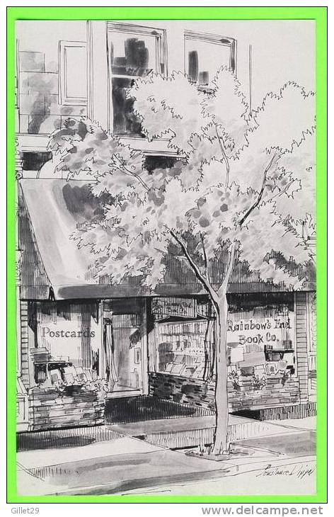 ALBANY, OR - NATIONAL POSTCARD WEEK, 1995 - SHIRLEY WILSON - RAINBOW´S END BOOK CO. - CONTANCE DIPPEL, ILLUSTRATOR -- - Altri & Non Classificati