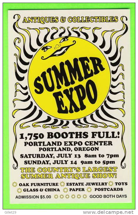 PORTLAND, OR - SUMMER EXPO ANTIQUES & COLLECTIBLES - PALMER/WIRFS & ASS. - - Portland